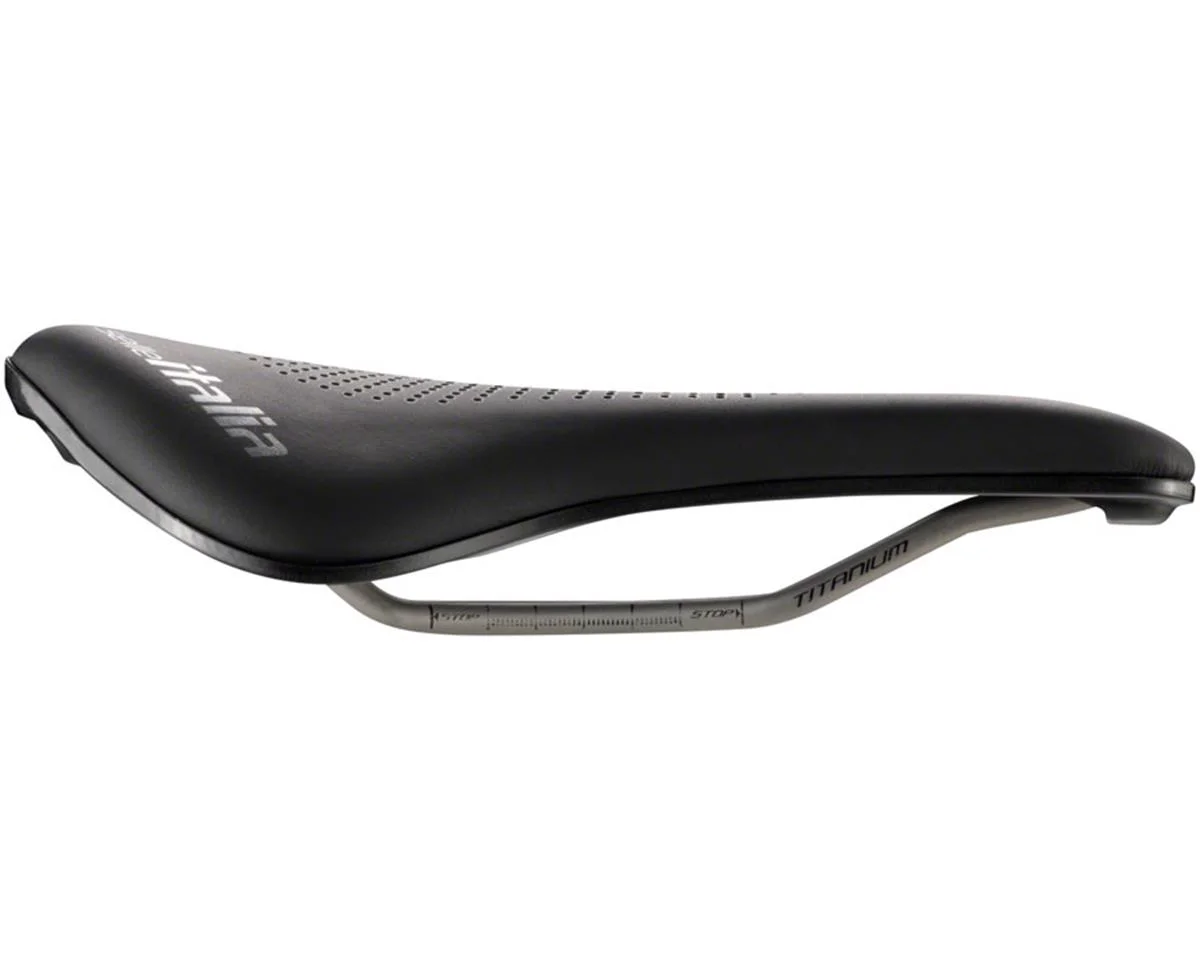 Selle Italia Novus Boost Evo TI 316 Superflow Saddle (Black) (L3) (145mm) (Titanium Rails)
